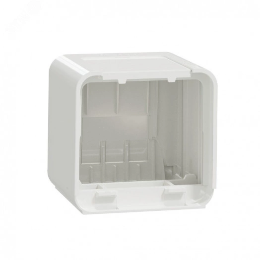 Unica System+ Заглушка розеточных блоков БЕЛАЯ