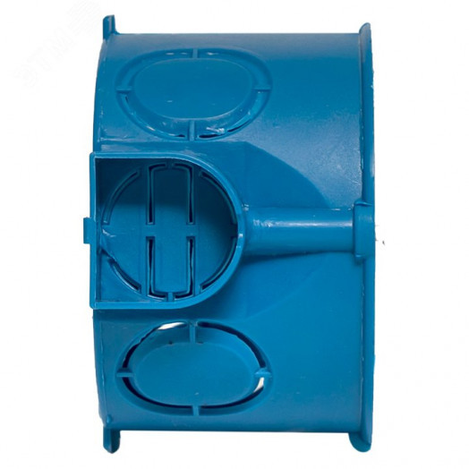 Коробка установочная КМТ-010-002 для твердых стен 60х40 полипропилен синяя IP20 PROxima