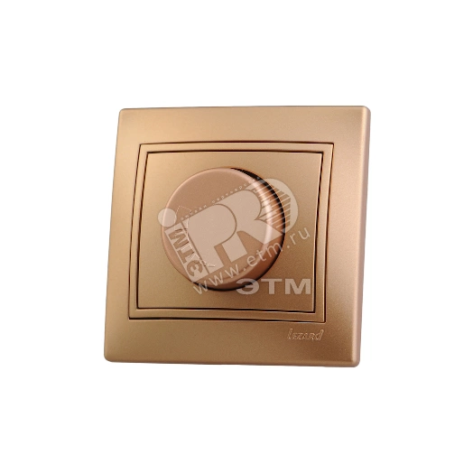 MIRA Диммер 800Вт металл./золото