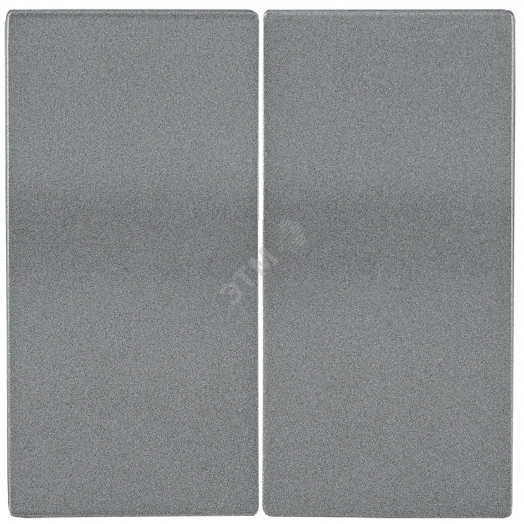 Накладка 2 клавиши BOLERO антрацит