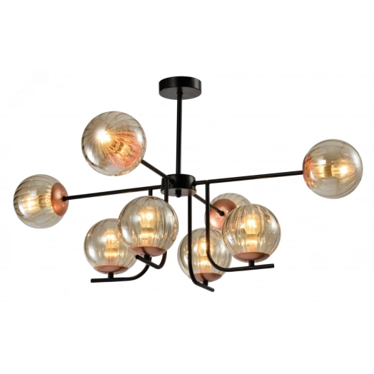 Люстра  Rivoli Afina 3076-308 8 х E14 40 Вт модерн