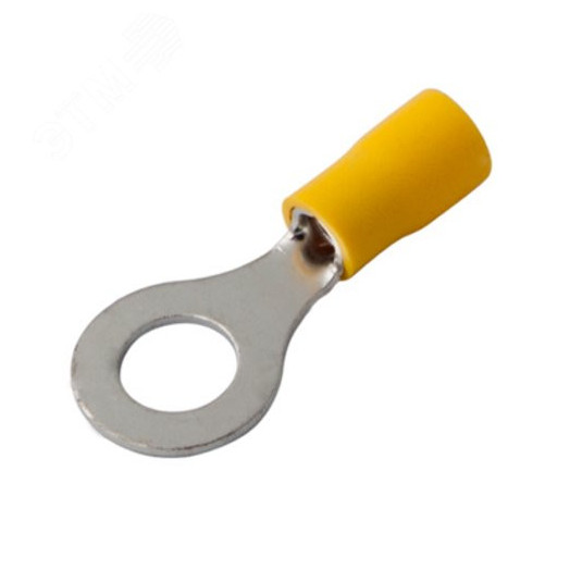 Наконечник кольцевой изолир  8.4 мм 4-6 кв мм (НКи 6.0-8 НКи5,5-8) желтый