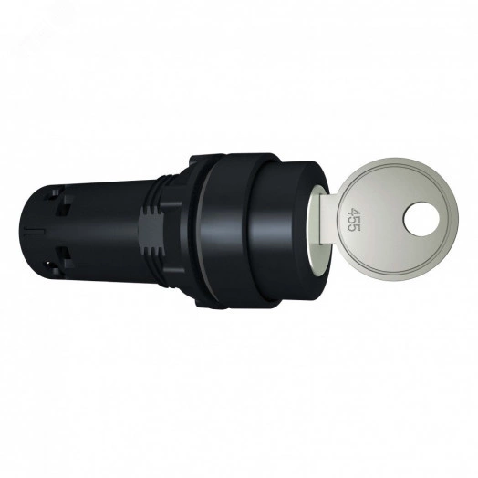 Переключатель 22мм 3 положения с ключом 2НО