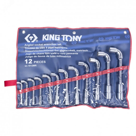 Набор торцевых L-образных ключей, 8-24 мм, 12 предметов