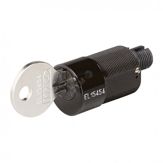 Блокировка в положении ОТКЛ - цилиндр с ключом