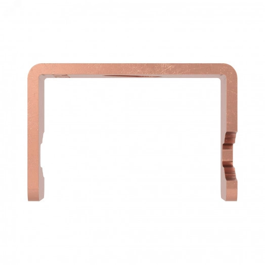 Скоба-держатель полосы 45мм медь