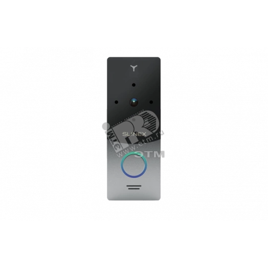 Видеопанель вызывная ML-20 IP Silver+Black, с функцией  IP для передачи видеосвязи на мобильное устройство