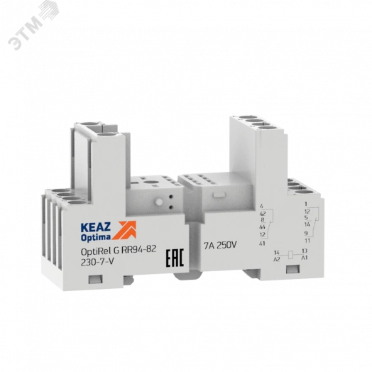 Розетка для реле OptiRel G RR94-82-230-7-V