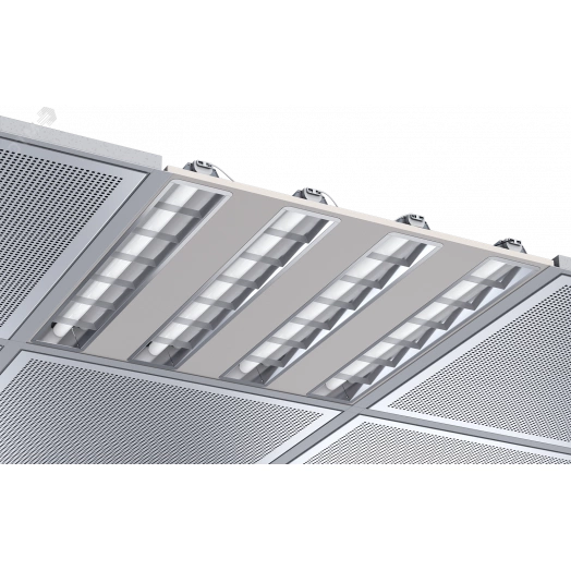 Светильник светодиодный ДВО-11-O-30-5K-IP40 отражатель