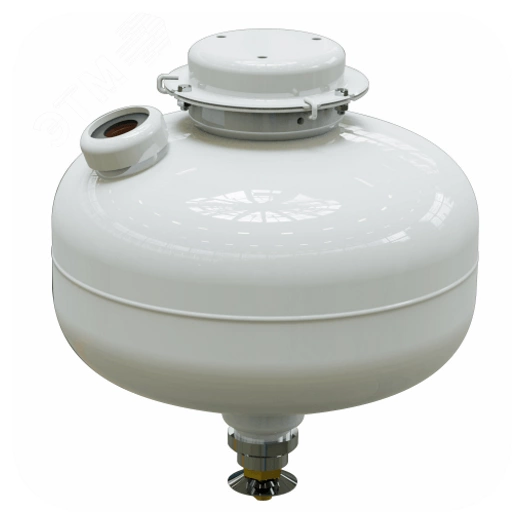 Модуль пожаротушения тонкораспыленной водой МУПТВ(С)-13,5-ГЗ-ВД (t?C=-30) (Hуст от 2,5 до 6 м., защищаемая площадь кл.А, кл.В - до 30,2 м?)