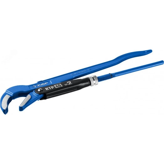 Ключ трубный, изогнутые губки КТР-45, №2