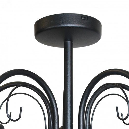 Светильник Берта 151 черн.муар (Плафон 8270) НСБ 01-5х60-132 Е27 ИУ