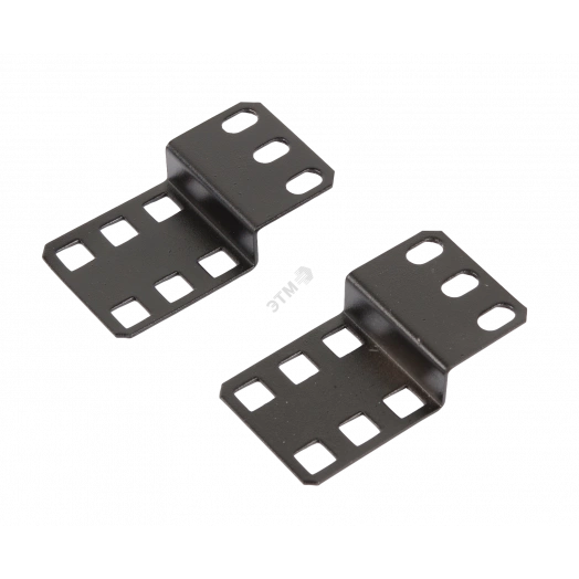 Комплект кронштейнов TLK с крепежом для крепления блоков розеток и шин заземления