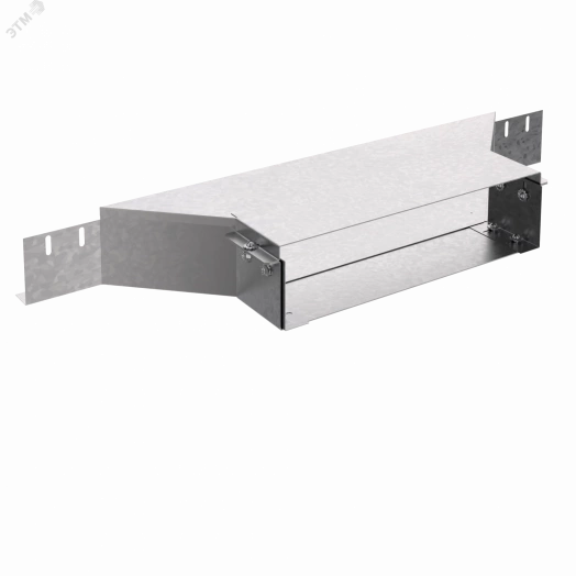 Короб угловой ответвительный горизонтальный КУОГ.300.100.750.1,5.2