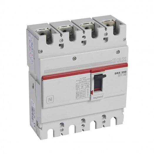 Выключатель автоматический DRX250 термомагнитный 250A 4П 36кА