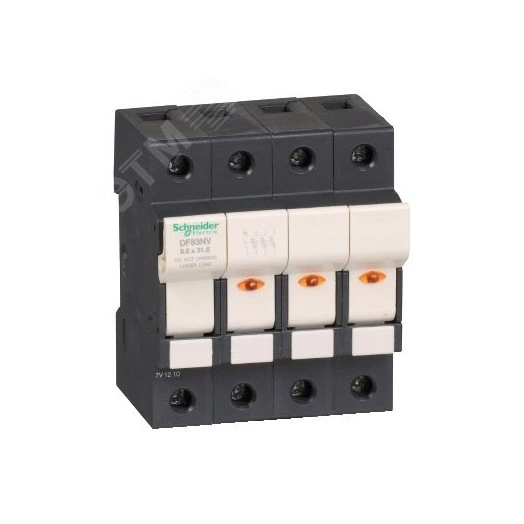 РАЗЪЕД-ПРЕД. 25A.УКАЗ.СРАБ.3Р+N.8,5Х31,5