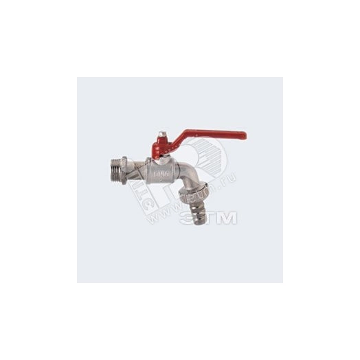 Кран водоразборный со штуцером 3/4' Н длинная ручка GAR