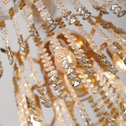 Люстра  Rivoli Margrit 1079-205 5 х Е14 40 Вт хрусталь классика