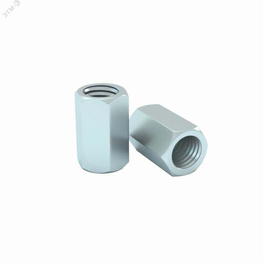 Гайка соединительная М6 DIN 6334 (упак. 100 шт)