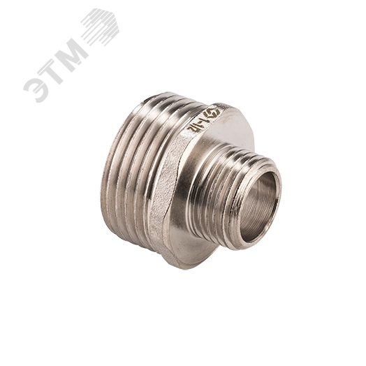 Ниппель НН 2'х1'1/4 переходной, никелированный