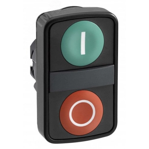 Головка кнопки двойная с маркировкой