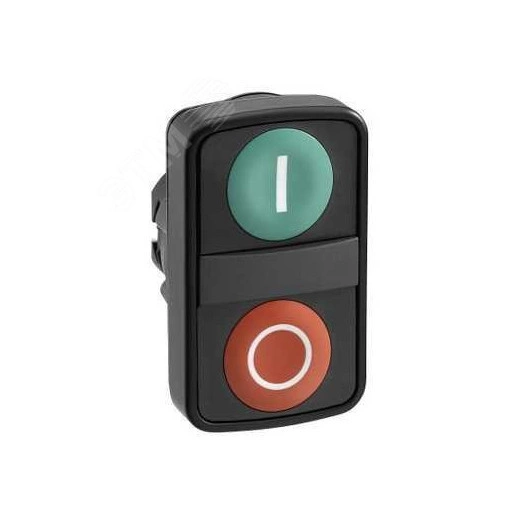 Головка кнопки двойная с маркировкой