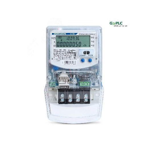 Счетчик электроэнергии CE208 S7.846.2.OG.QYUVFLZ GS01 SPDS однофазный многотарифный, 5 (100) Грузия