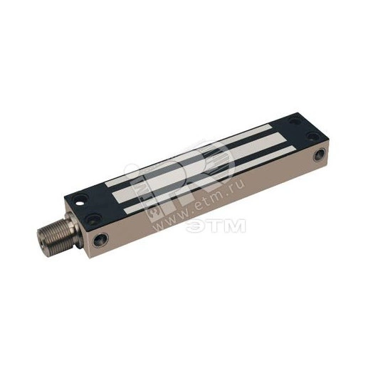 Замок электромагнитный антивандал герметичный усилие удержания 360 кг встроенный датчик Холла напряжение на выбор DC 12 В/ DC 24 В (ток 12В 420 мА 24 В 210 мА) полная влагонепроницаемость BEL-800SSG нержавеющая сталь