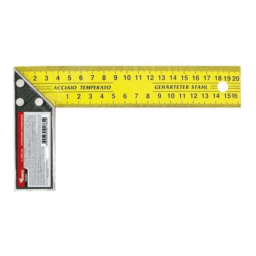 Угольник столярный желтый 400 мм