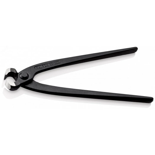 Клещи вязальные для арматурной сетки узкие также применимы для работы с плиткой резка - проволока средней твердости 24мм твердая проволока 16мм режущая кромка 61 HRC / 12мм L=220мм черные