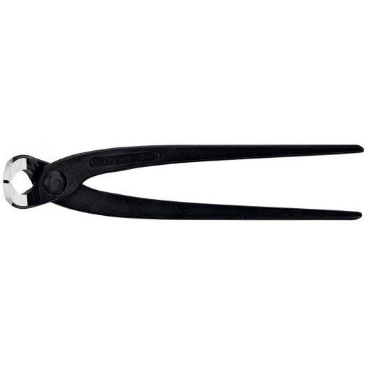 Клещи вязальные для арматурной сетки узкие также применимы для работы с плиткой резка - проволока средней твердости 24мм твердая проволока 16мм режущая кромка 61 HRC / 12мм L=220мм черные