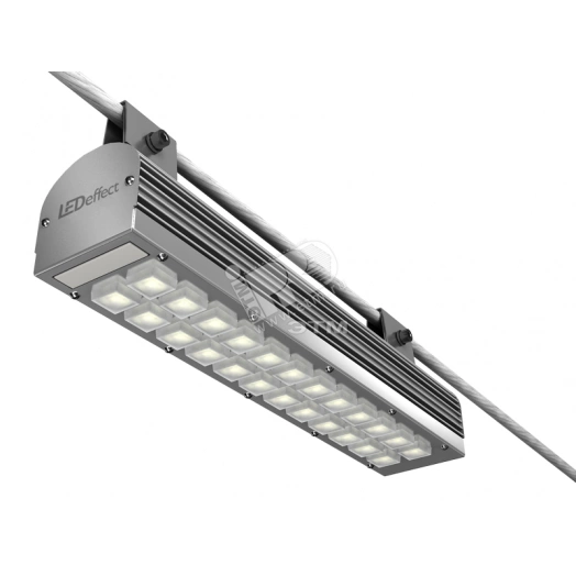 Светильник LED ОПТИМА (ССУ) 18Вт 2350Лм 5,0К КСС Ш1 108-151 град. IP67 крепление на трос