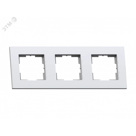 Аксиома Рамка трехместная МРФИ11.16.00.00, белый