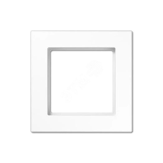 Рамка 1-я для горизонтальной/вертикальной установки  Серия- ACreation  Материал- термопласт. Цвет- белый