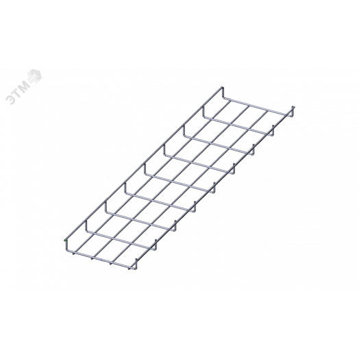 Лоток проволочный прямой усиленный диаметр проволоки 5 мм  ППУ5.200.35.3000.10.5