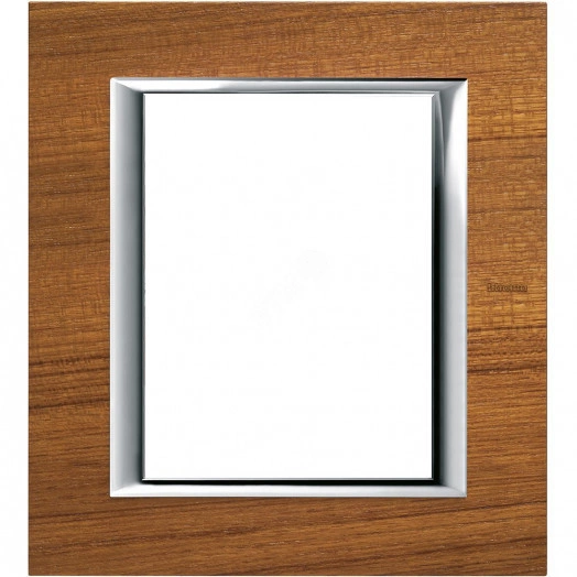 Axolute Накладки декоративные прямоугольные дерево/тиковое дерево на 3+3 модуля