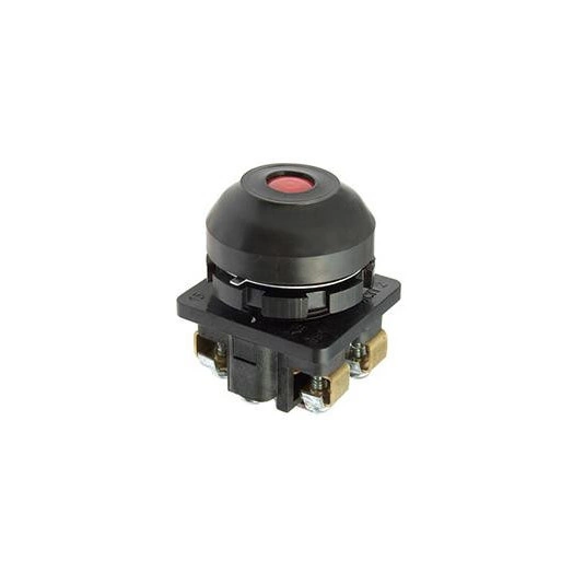 Выключатель кнопочный КЕ-081 У2 исп.2 1з+1р цилиндр IP54 10А 660В красн. Электротехник ET502359