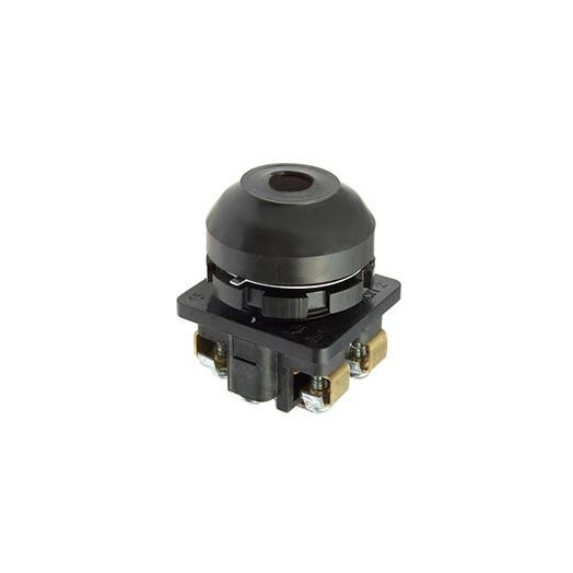 Выключатель кнопочный КЕ-081 У2 исп.2 1з+1р цилиндр IP54 10А 660В черн. Электротехник ET502364