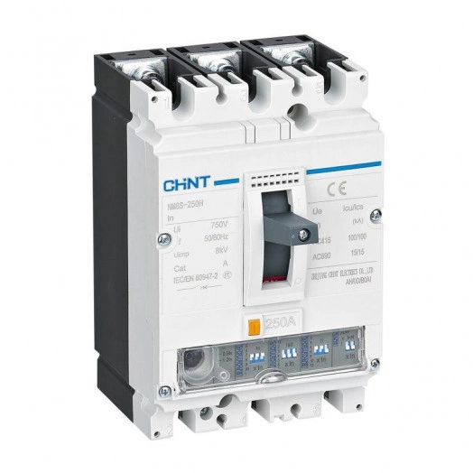 Выключатель автоматический 3п 200А 50кА NM8-250S CHINT 149478
