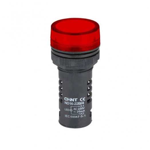 Индикатор ND16-22B/2 AC/DC24В (R) красн. CHINT 592773