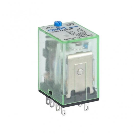 Реле промежуточное с кнопкой тестирования NJDC-17/3ZS 3 конт. 5А AC 220В (R) CHINT 651155
