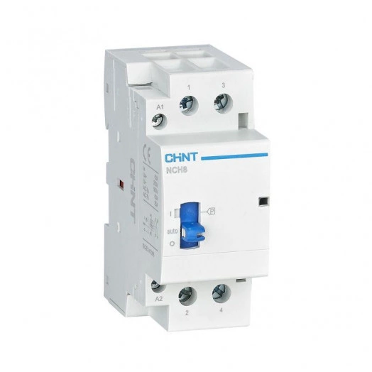 Контактор модульный NCH8-32M/11 AC 24В 50/60Гц ручное управление (R) CHINT 257428