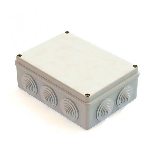 Коробка распаячная для наружного монтажа 10 гермовводов 190х140х70мм IP55 CHINT 8820020