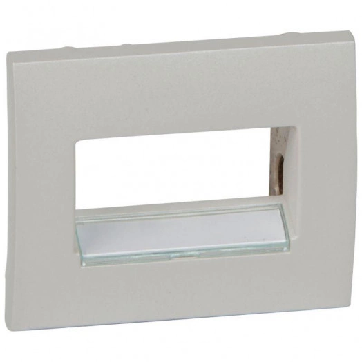 Накладка Galea Life для розетки компьютерной/телефонной RJ11/RJ45 перламутр Leg 771575