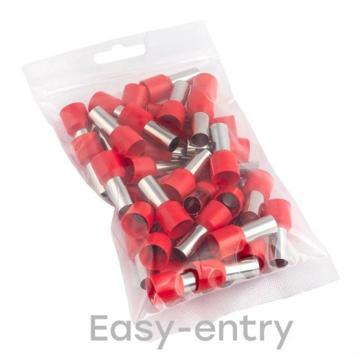 Наконечник штыревой втулочный изол. НШвИ 35.0-16 (уп.50шт) EKF nhvi-35.0-16