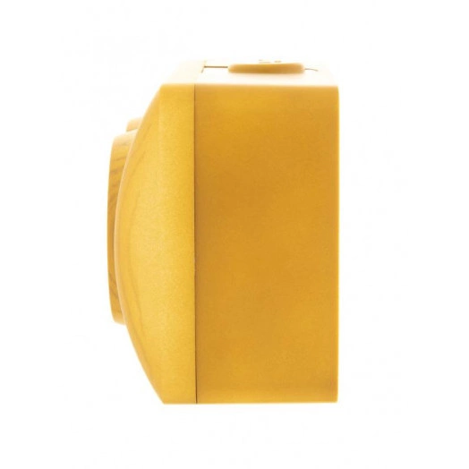 Розетка 2-м ОП Nata 16А IP20 с заземл. керамика ольха LEZARD 710-0700-127