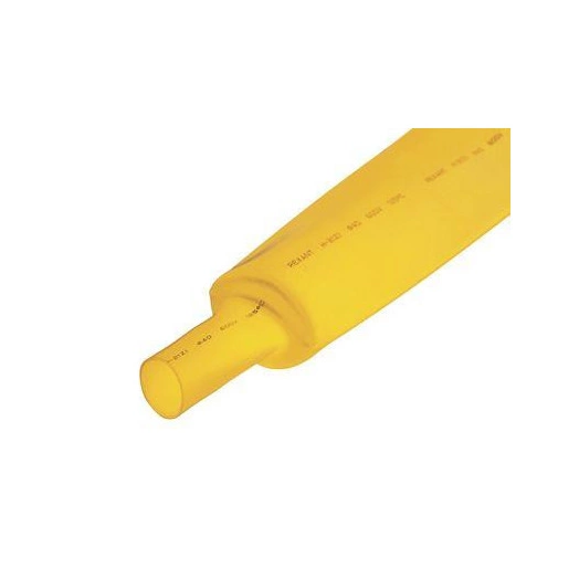 Трубка термоусадочная тонкостен. 35/17.5 1м желт. Rexant 23-5002