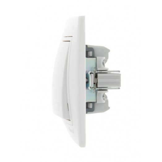 Выключатель 1-кл. СП Mira 10А IP20 с бел.вставкой бел. LEZARD 701-0202-100 Выключатель 1-кл. СП Mira 10А IP20 с бел.вставкой бел. LEZARD 701-0202-100