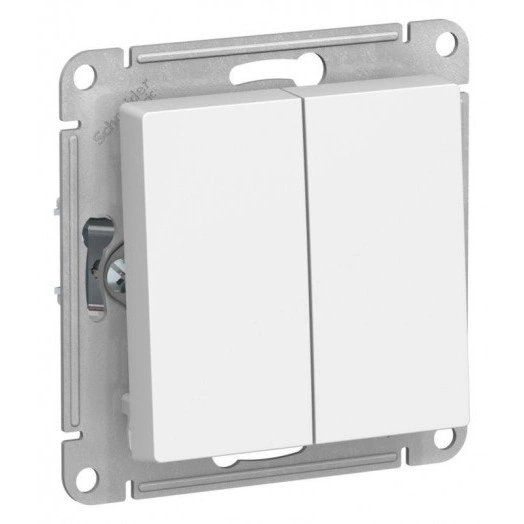 Переключатель 2-кл. AtlasDesign сх.6/2 10АХ механизм лотос SE ATN001365