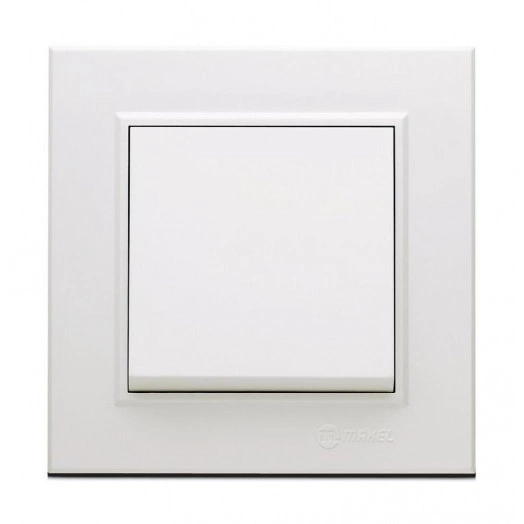 Выключатель 1-кл. СП Karea 10А IP20 бел. Makel 56001001